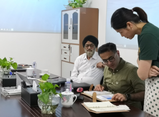 2019年09月12日，印度客户来访Cxinduction
